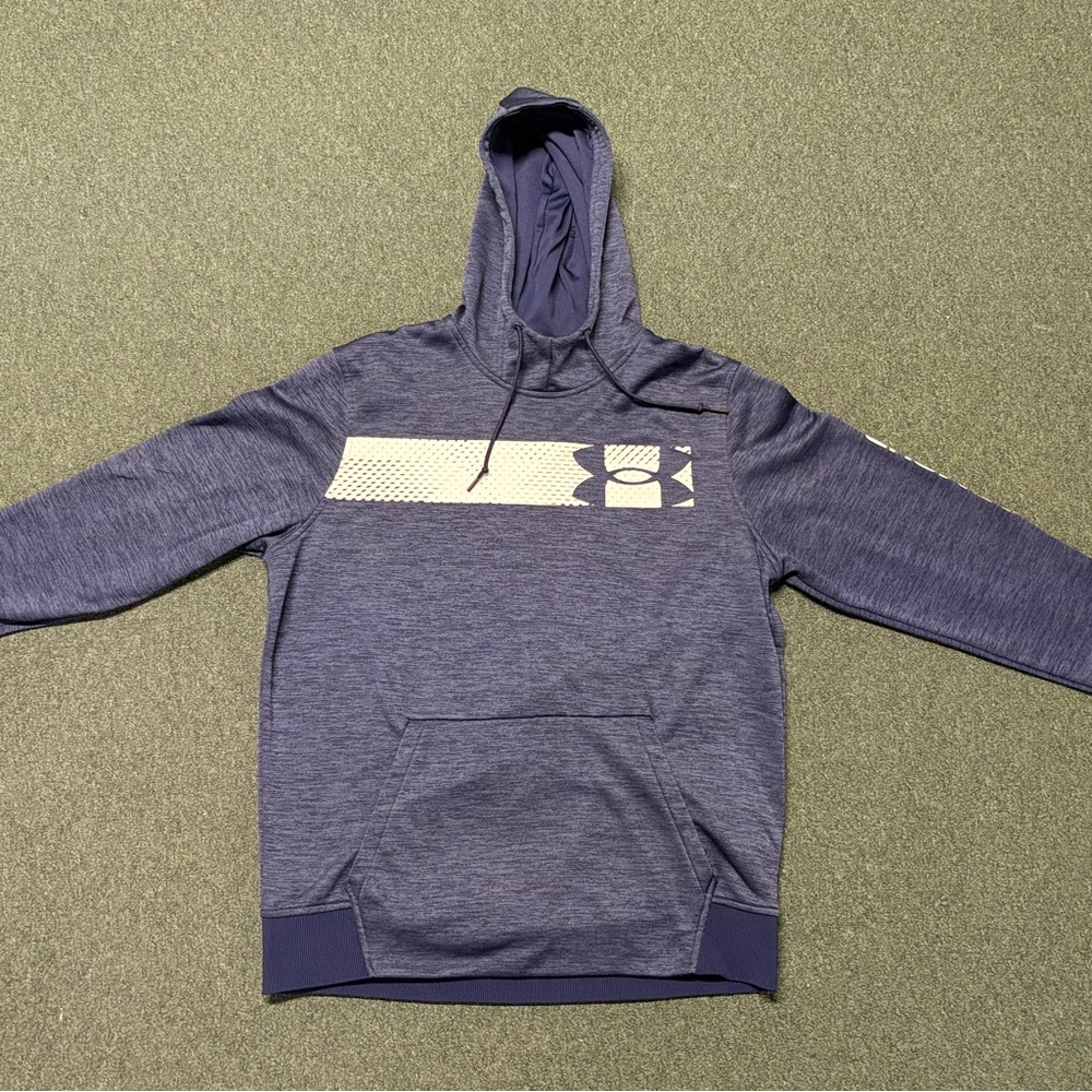 LG Men's Heathered Gray Hoodie